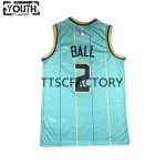 Maillot NBA Charlotte Hornets James Bouknight 2 Jordan 2022-23 City Edition Green Swingman - Enfant